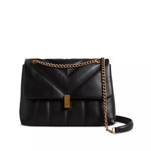 NWT Ted Baker Ayasie Large Quilted Leather Crossbody